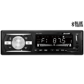 SWAT MEX-1029BT Автомагнитола 1din, 4х50 Вт, MP3, USB, SD, BT, 2RCA, белые кнопки