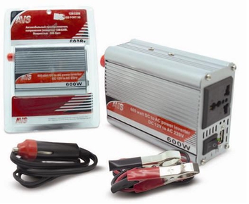 Автомобильный инвертор AVS 12/220V IN-600W