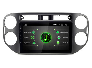 Incar DTA-8606 Штатная магнитола 9" ШГУ VW Tiguan 10-15 Android 10/1024*600 BT IPS wi-fi DSP