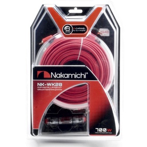 Nakamichi NK-WK28 Набор проводов для подкл. 4х кан. усилителя 8Ga