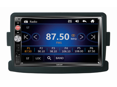 SWAT 51-1401R Штатная магнитола Renault, Nissan 17+, 7"