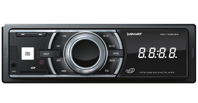SWAT MEX-1008UBW Автомагнитола 1DIN