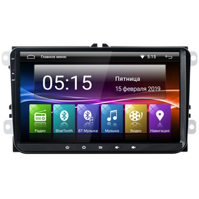 Incar AHR-8695 Штатная магнитола VW Passat B6, B7, Golf 5,6, Jetta, Caravelle,Transporter, Android 7.0, 1024*600, wi-fi, 9"