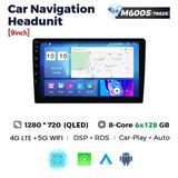 Магнитола android Car9M600S 6/128Gb