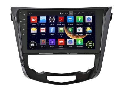 Incar AHR-6281BV Nissan X-Trail, Qashqai 15+ Android 5.1/1024*600, wi-fi, 10"