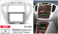 Переходная рамка CARAV 22-409