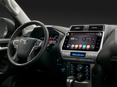 Incar TSA-2247 Штатная магнитола Toyota LC Prado 17+, Android 8.1, 1024*600, IPS, wi-fi, 10"