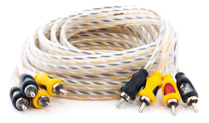 SWAT SIE-435 межблочный кабель 4RCA-4RCA, 3.5 м