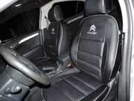 Чехлы эко-кожа (Типо) CITROEN С4 2004-2010г.