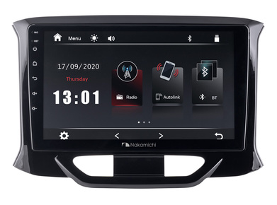 Nakamichi NTA-6304 Штатная магнитола Lada XRay RDS MP5 USB BT 2,5D экран MirrorLink 9"