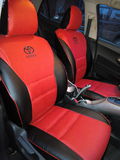 Чехлы эко-кожа (Типо) TOYOTA AURIS Е-150 2006-12гг.
