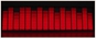 Эквалайзер AVS Light EQ-1 (45*11см) красный