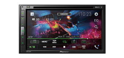PIONEER AVH A320BT автомагнитола 2Din DVD/USB 6,8" ЖК WVGA Clear Type 4X50 Вт RGB BT