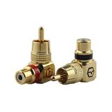 Ural ADAPTER01 Адаптер-переходник угловой RCA - RCA M/F