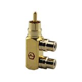 Ural ADAPTER02 F-адаптер RCA – 2 RCA M/2F