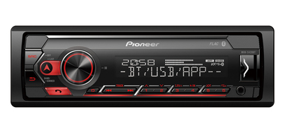 PIONEER MVH S420 BT Автомагнитола 1din USB FLAC BT
