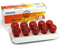 Лампа Philips PR21/5W 12V красная