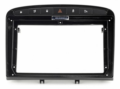 Рамка PEUGEOT 308, 408 BLACK, 9" Incar RFR-FC244