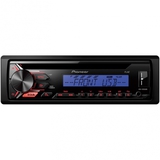 PIONEER DEH-1900UBB автомагнитола 1 din, MP3, USB, красные кнопки, синий дисплей
