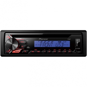 PIONEER DEH-1900UBB автомагнитола 1 din, MP3, USB, красные кнопки, синий дисплей
