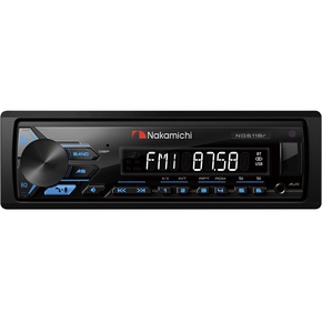 Nakamichi NQ611BR Автомагнитола 1 din, USB, AUX, ВТ, 4*50 Вт