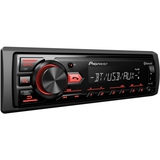 PIONEER MVH 29BT медиа-ресивер 1 din, iPOD, USB, красная подсветка