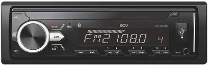ACV AVS-824BW Магнитола USB, SD, AUX, 24В с Bluetooth, белая подсветка