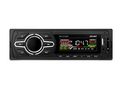 SWAT MEX-1015UBW Автомагнитола 1din 4х50 вт MP3 USB SD