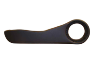 Подиумы в двери ВАЗ 2113/14/15 черный винил НП с разворотом