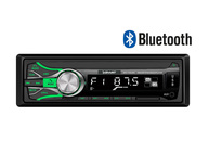 SWAT MEX-1042UBG Автомагнитола 1din 4х50 вт BT MP3 USB SD 2RCA