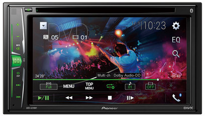 PIONEER MVH A210BT Автомагнитола 2Din, USB, BT, 6,2", 4X50 Вт