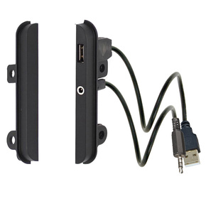 Incar RTY-N11USB Переходная рамка TOYOTA 2din боковые вставки (USB,AUX)