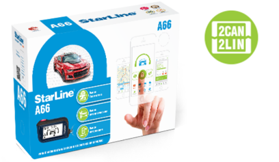 Cигнализация StarLine A66 2CAN+2LIN