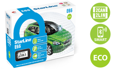 Cигнализация StarLine E66 BT ECO