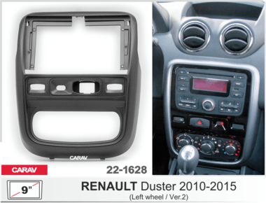 Переходная рамка Renault duster 2010-2015 ver.2