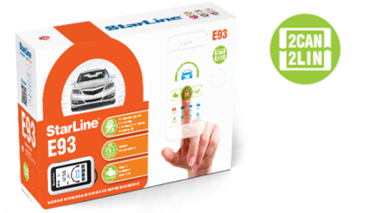 Cигнализация StarLine E93 2CAN+2LIN