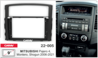 Переходная рамка Mitsubishi Pajero 4, Montero 2006+