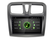Incar DTA-1403 Штатная магнитола Renault Logan 13+, Sandero 12+ Android 10/1024*600 BT IPS wi-fi DSP 9"