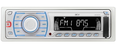 ACV AMR-8007W морская автомагнитола 1 din, USB, SD, FM, AM, съемная панель