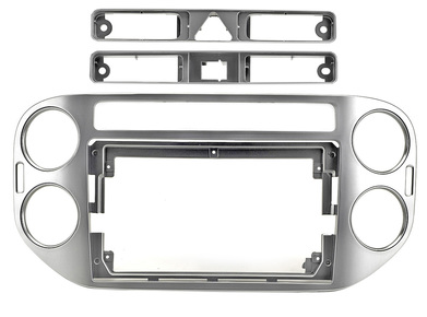 Incar RVW-FC580 Переходная рамка 9" VW Tiguan 2007-2016 SILVER