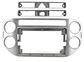 Incar RVW-FC580 Переходная рамка 9" VW Tiguan 2007-2016 SILVER