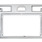 Рамка для UMS FORD Fiesta 2006-2011 SILVER, 9"