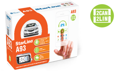 Cигнализация StarLine A93 2CAN+2LIN
