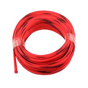 URAL WP-DB0GA RED Кабельная оплетка "змеиная кожа" 0Ga, красный, 10 м