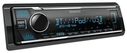 Kenwood KMM-BT306 1DIN Автомагнитола с поддержкой Bluetooth