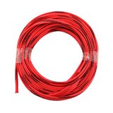 URAL WP-DB4GA RED Кабельная оплетка "змеиная кожа" 4Ga, красный, 10 м