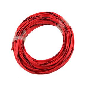 URAL WP-DBRCA RED Кабельная оплетка "змеиная кожа", красный, 10 м