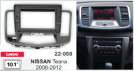 Переходная рамка Nissan Teana II 2008-2014