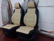 Чехлы эко-кожа (Типо) VOLKSWAGEN TIGUAN (comfort line) 2007-15гг.