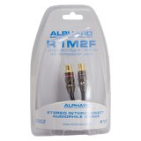 Кабель для подключения авто акустики Alphard R1M2F RCA (0,2м)